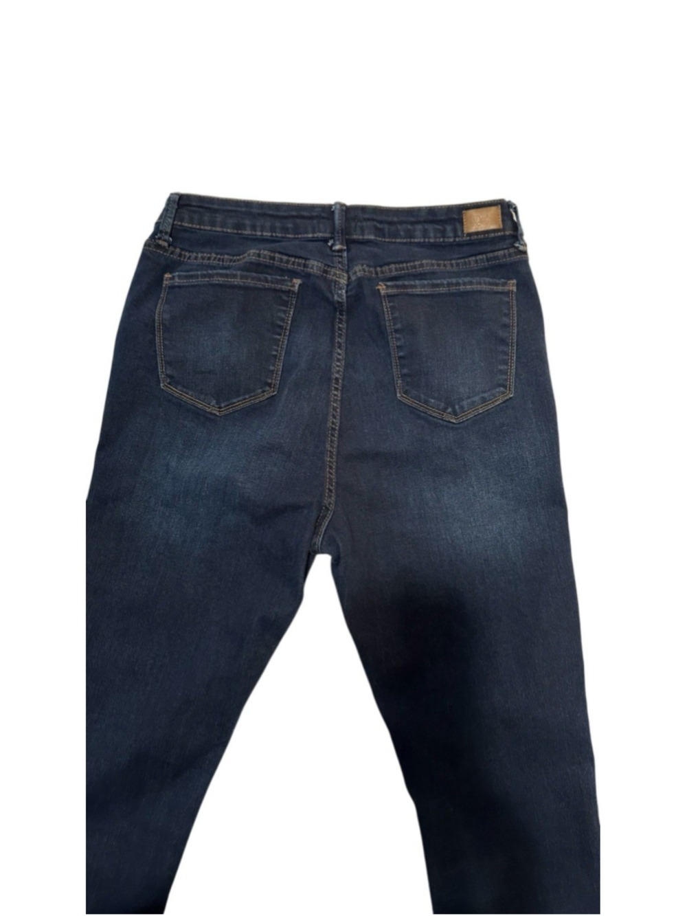 Simple Society Skinny Ankle Jeans Women 9 / 29 Waist Blue Distressed High-Rise - Picture 4 of 16
